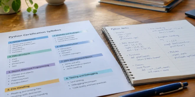 Certification Python — laquelle choisir et comment la financer ?